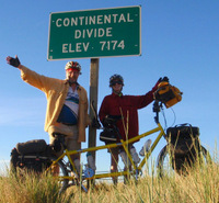 Continental Divide Crossing #13 on the GDMBR.